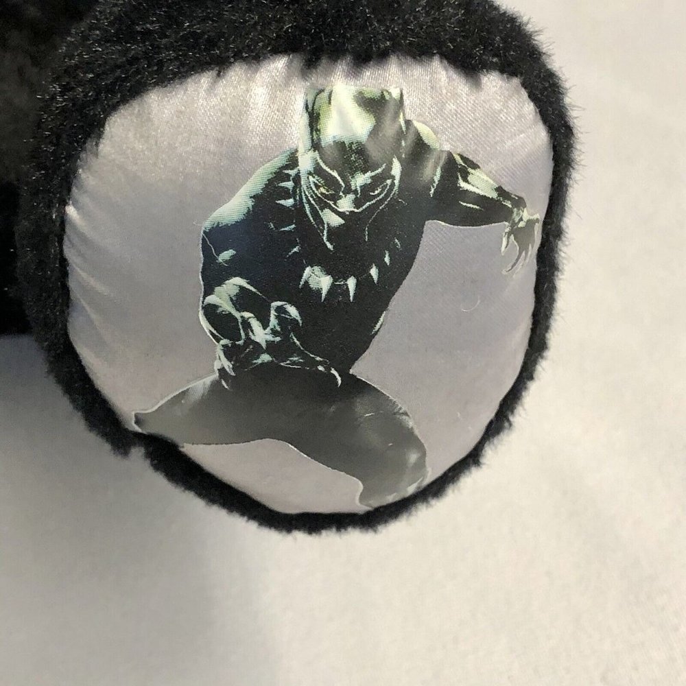 Build A Bear Retired Black Panther T'Challa Marvel Avengers Plush Stuffed Bear - Picture 5 of 8